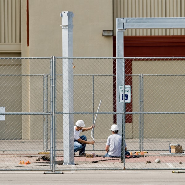 how much time can i lease the temporary fence for my construction site or event